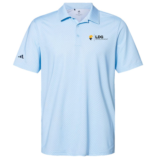 Adidas Diamond Dot Print Polo