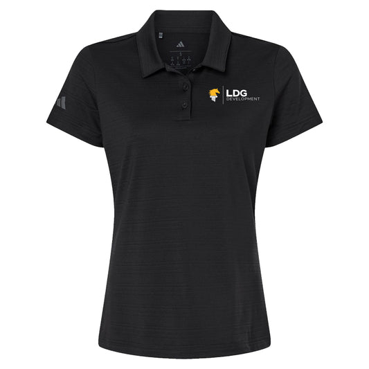 Adidas Women's Textured Stripe Polo