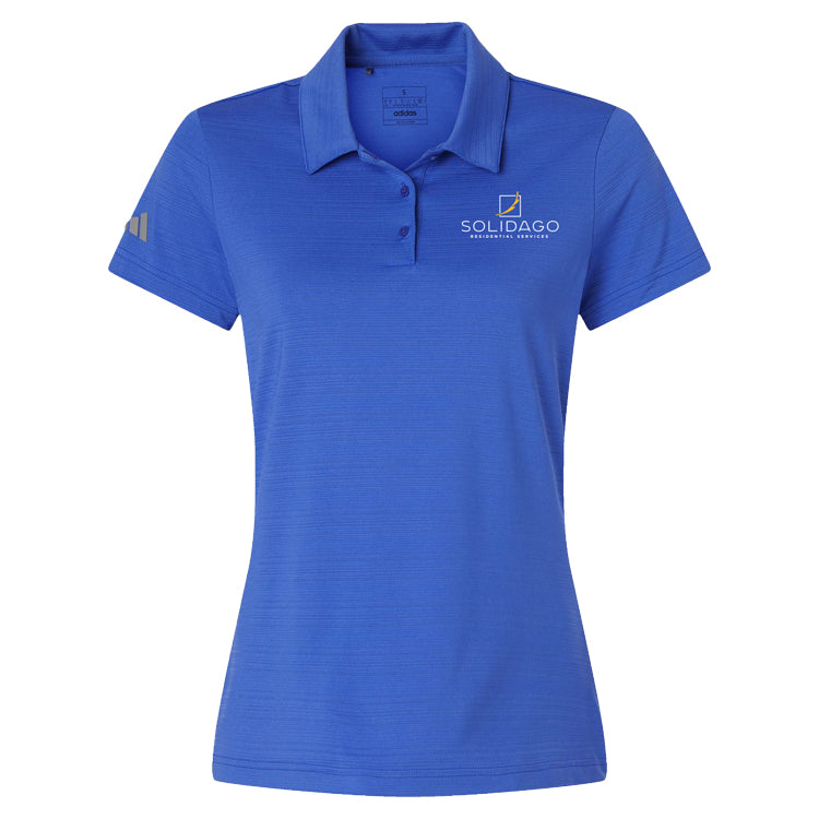 Adidas Women's Textured Stripe Polo
