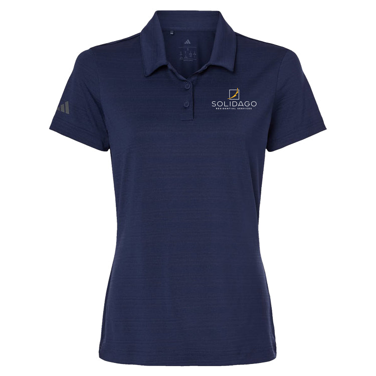 Adidas Women's Textured Stripe Polo