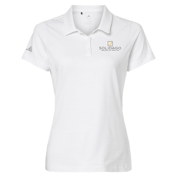 Adidas Women's Textured Stripe Polo