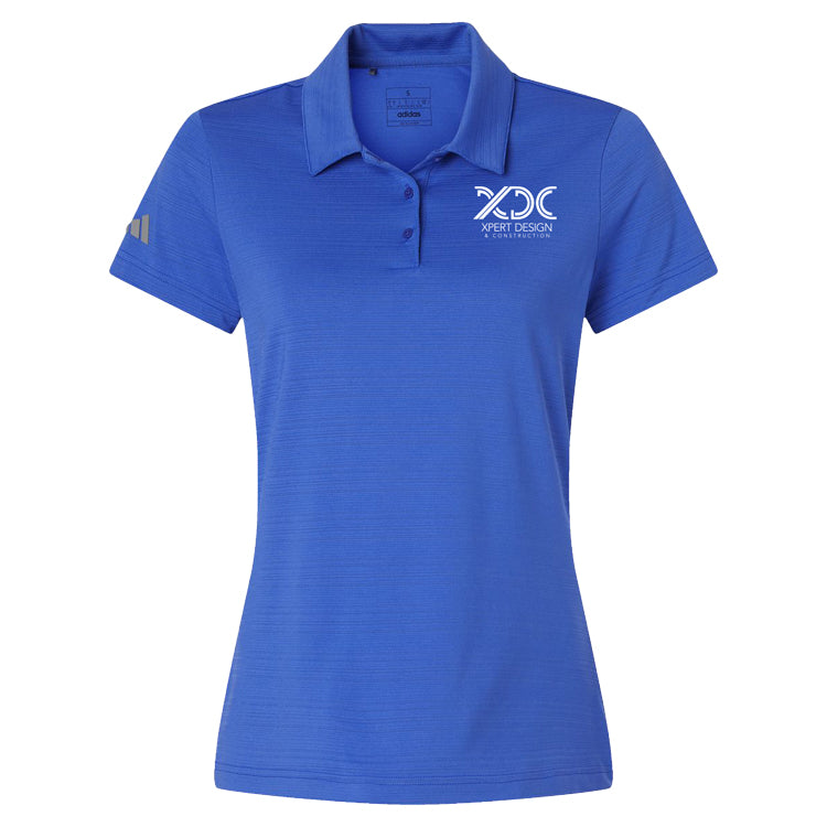 Adidas Women's Textured Stripe Polo
