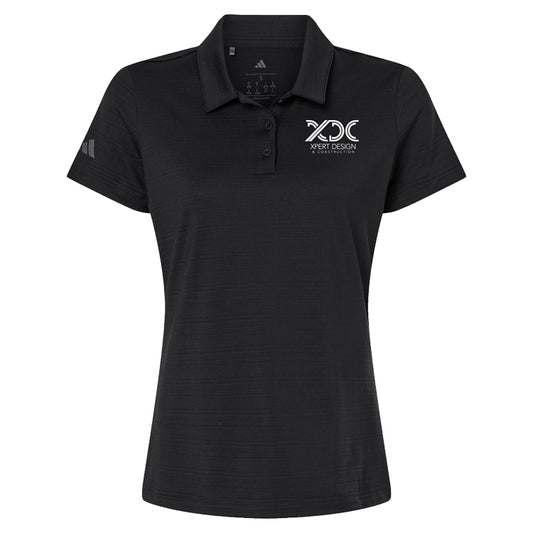 Adidas Women's Textured Stripe Polo