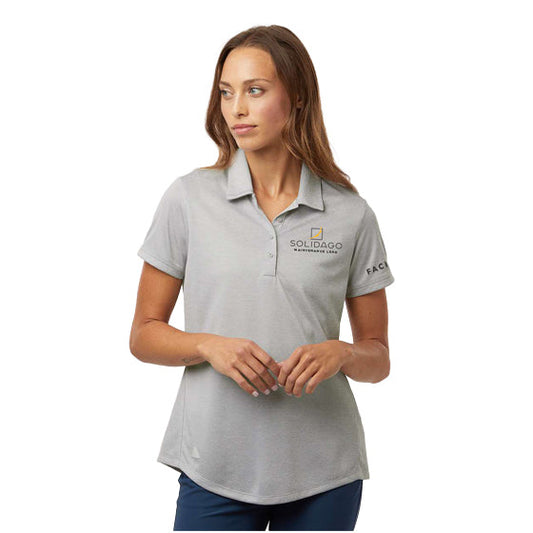 Adidas Women's Space Dyed Polo