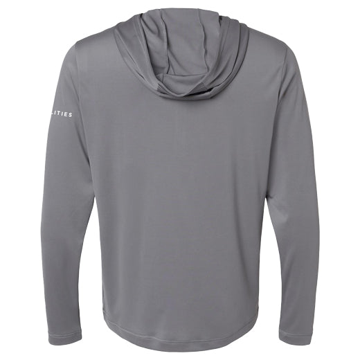 Adidas Lightweight Performance Quarter-Zip Hooded Pullover