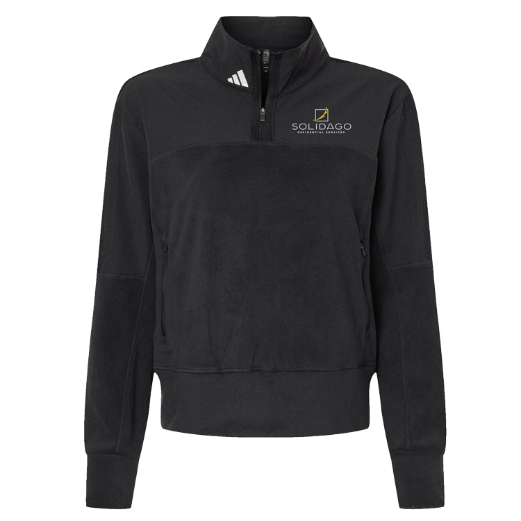 Adidas - Women's Fleece Quarter-Zip Pullover