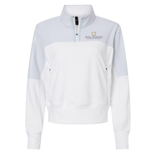 Adidas - Women's Fleece Quarter-Zip Pullover