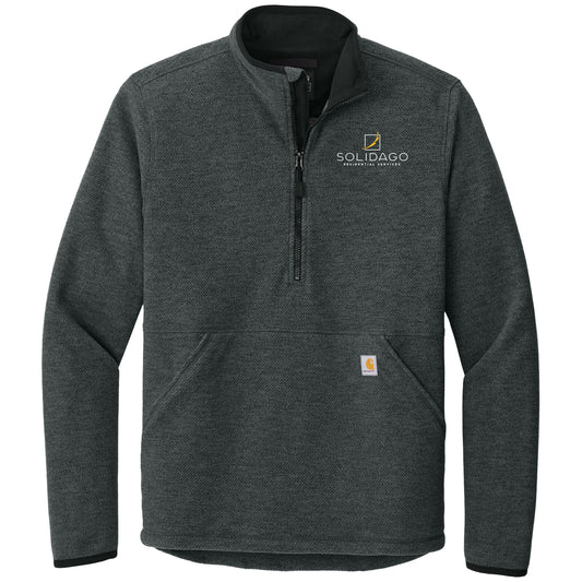 Carhartt® Textured 1/2-Zip Fleece Jacket