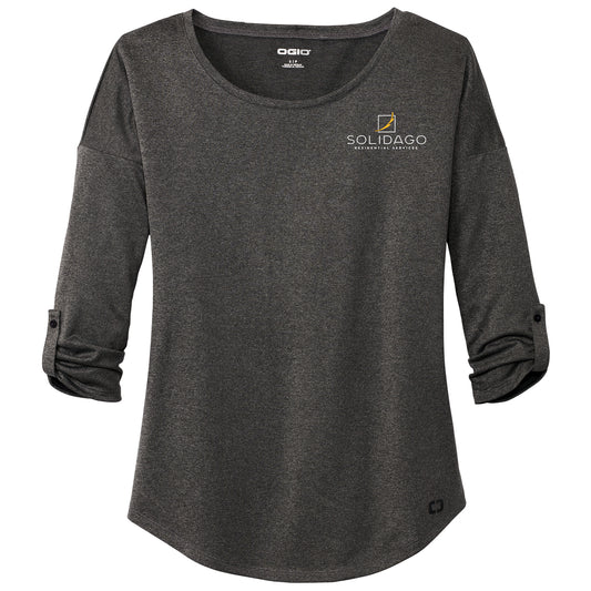 OGIO® Women's Gravitate Scoop 3/4-Sleeve