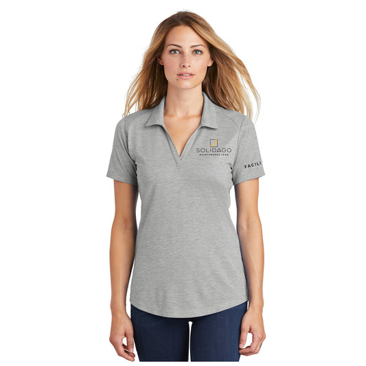 Sport-Tek Women's PosiCharge Tri-Blend Wicking Polo
