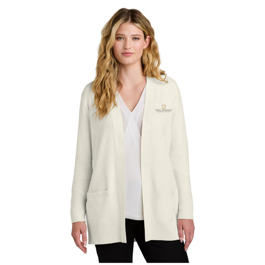 Women’s Easy Care Open-Front Cardigan Sweater
