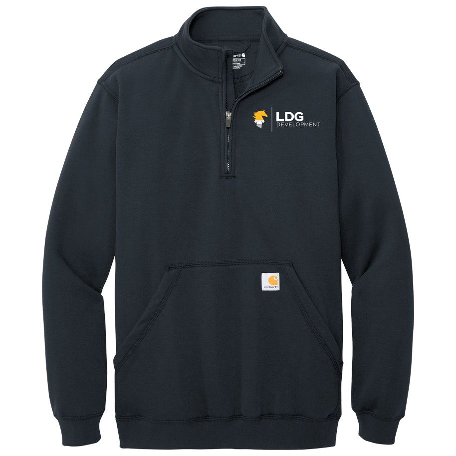 Carhartt Midweight 1/4-Zip Mock Neck Sweatshirt