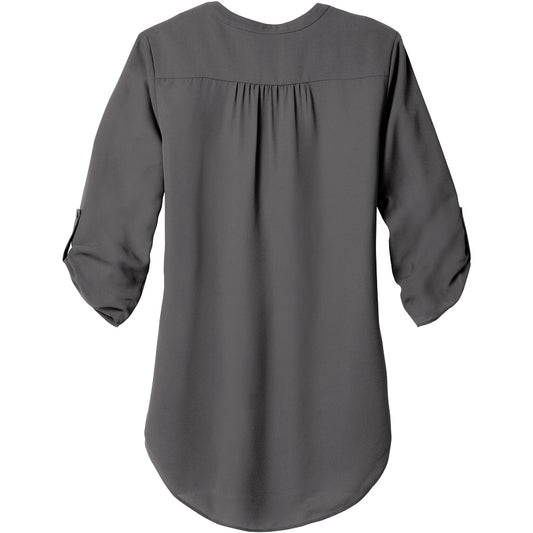 Port Authority® Ladies 3/4-Sleeve Tunic Blouse