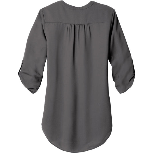 Port Authority® Ladies 3/4-Sleeve Tunic Blouse