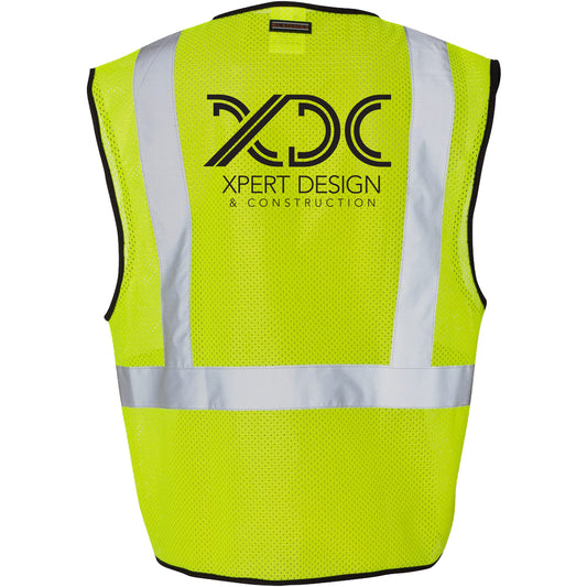 Class 2 Economy Vest with Zippered Front