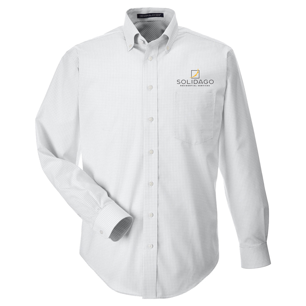 Men's Crown Woven Collection® Gingham Check