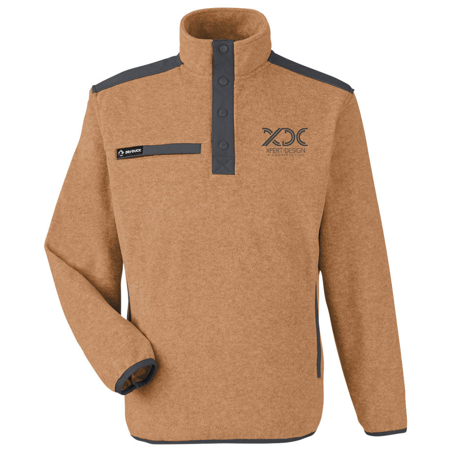 Dri Duck Men's Ranger Melange Heather Fleece