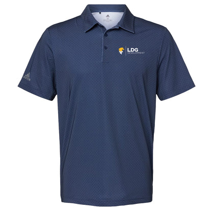 Adidas Diamond Dot Print Polo