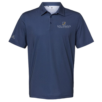 Adidas Diamond Dot Print Polo
