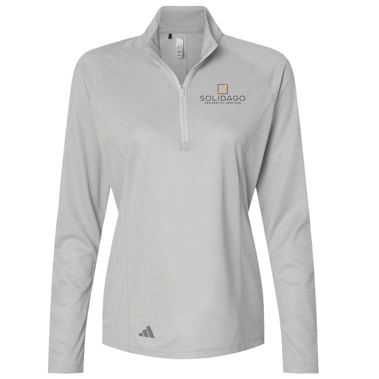 Adidas - Women's Space Dyed Quarter-Zip Pullover