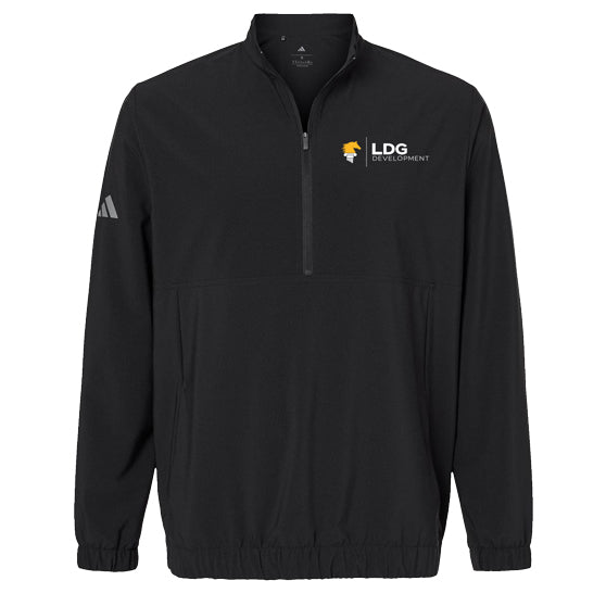 Adidas Men's Stretch Woven Half-Zip Pullover