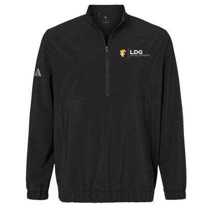 Adidas Men's Stretch Woven Half-Zip Pullover