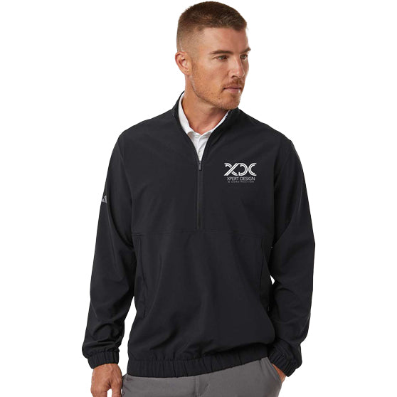 Adidas Men's Stretch Woven Half-Zip Pullover