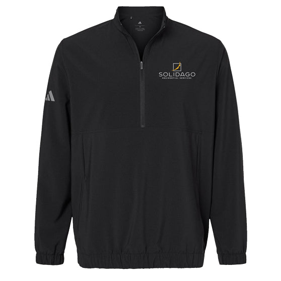 Adidas Men's Stretch Woven Half-Zip Pullover