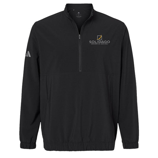 Adidas Men's Stretch Woven Half-Zip Pullover