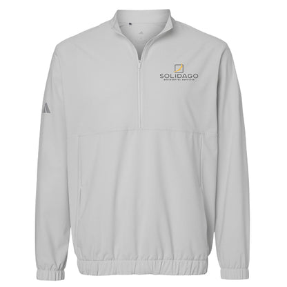 Adidas Men's Stretch Woven Half-Zip Pullover