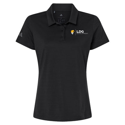 Adidas Women's Textured Stripe Polo