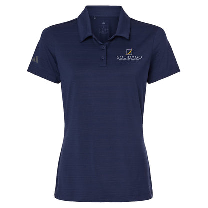 Adidas Women's Textured Stripe Polo