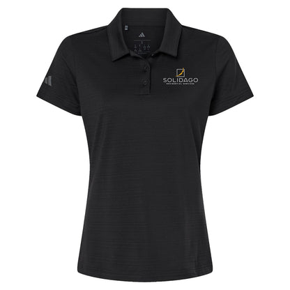 Adidas Women's Textured Stripe Polo