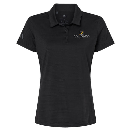 Adidas Women's Textured Stripe Polo