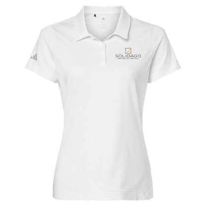Adidas Women's Textured Stripe Polo