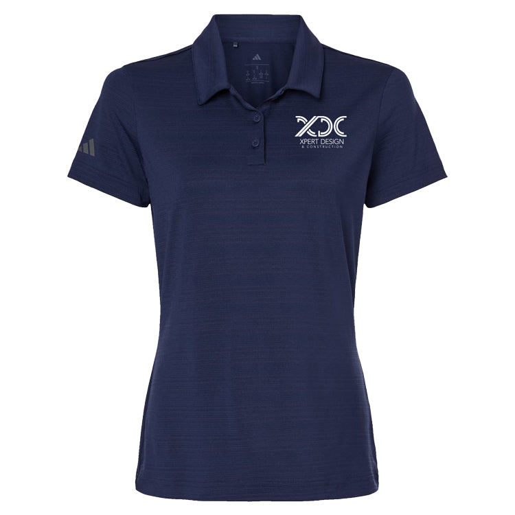 Adidas Women's Textured Stripe Polo