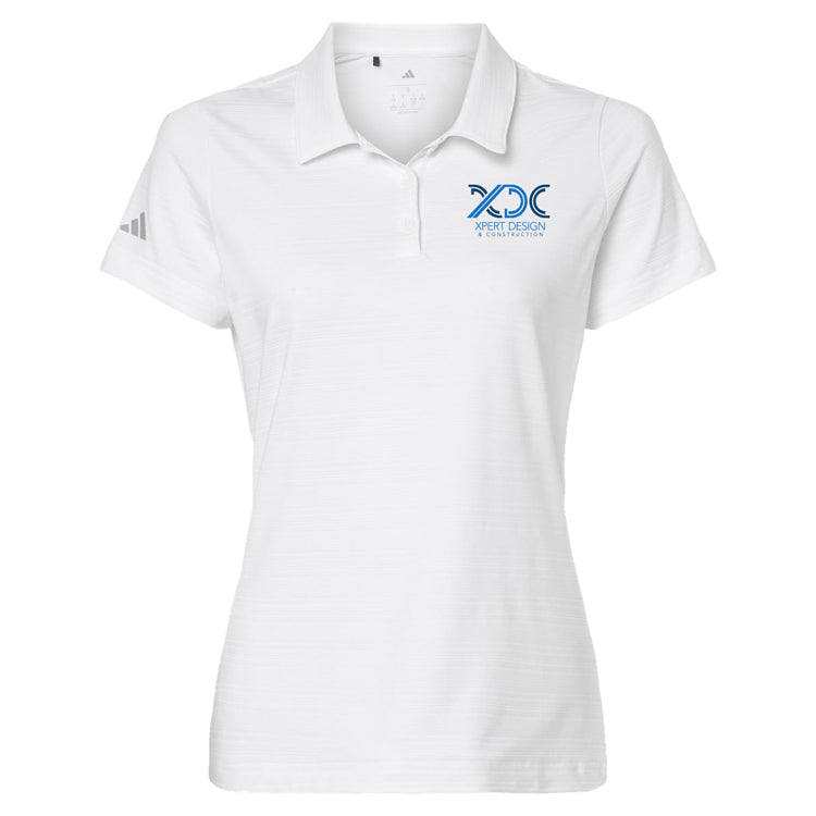 Adidas Women's Textured Stripe Polo