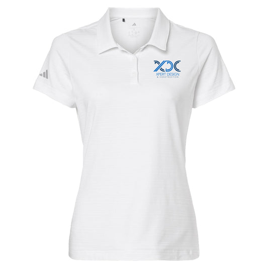 Adidas Women's Textured Stripe Polo