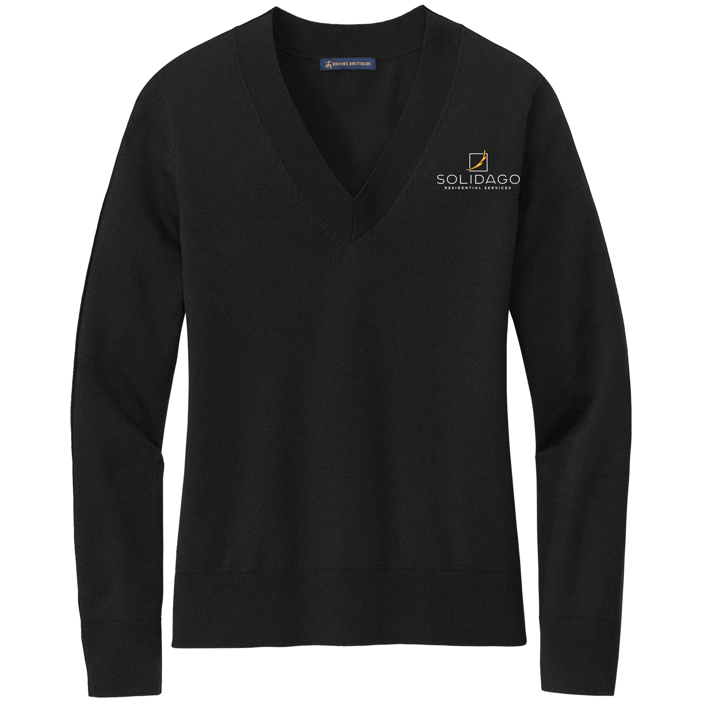 Brooks Brothers® Women’s Cotton Stretch V-Neck Sweater