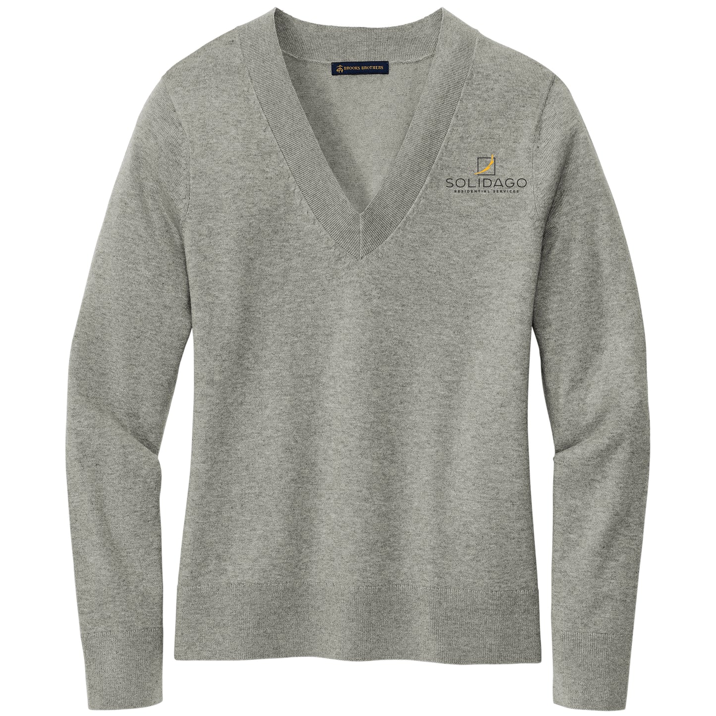 Brooks Brothers® Women’s Cotton Stretch V-Neck Sweater