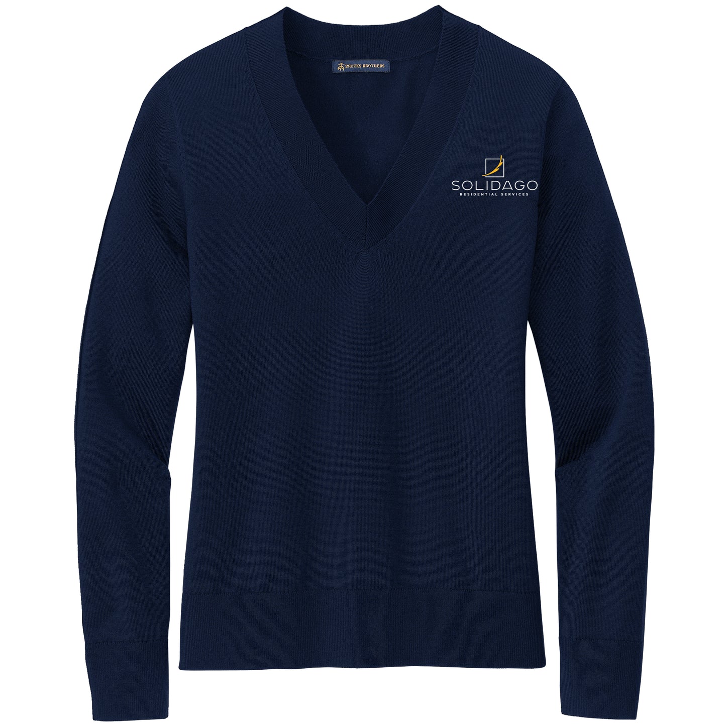 Brooks Brothers® Women’s Cotton Stretch V-Neck Sweater