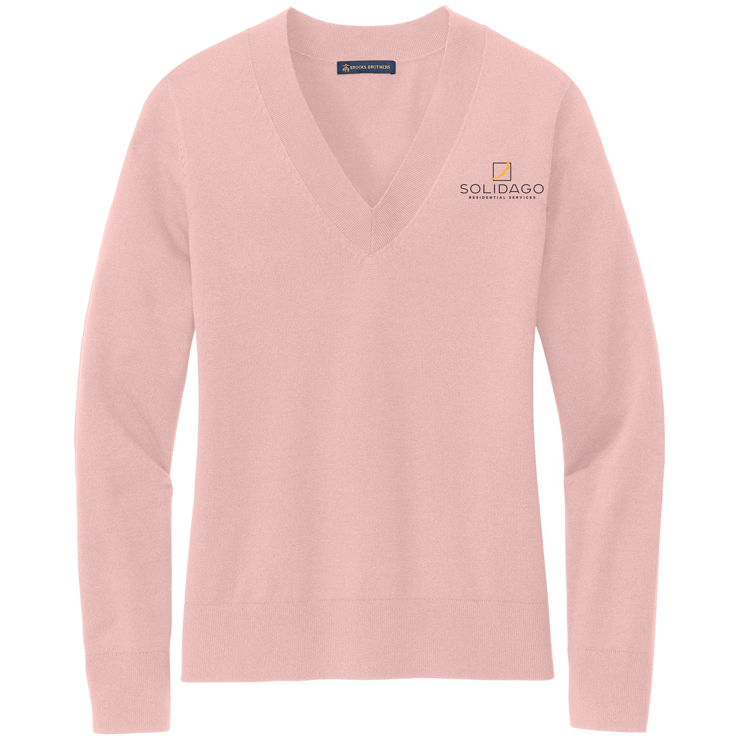 Brooks Brothers® Women’s Cotton Stretch V-Neck Sweater