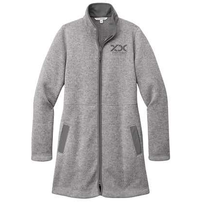 Women's Arc Sweater Fleece Long Jacket