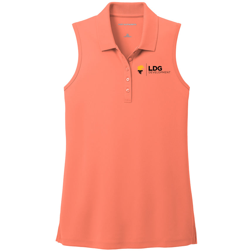 PA Ladies Dry Zone UV Micro-Mesh Sleeveless Polo