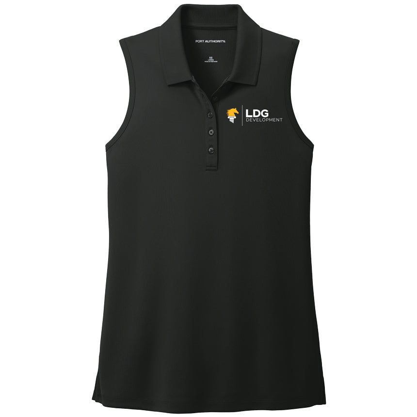 PA Ladies Dry Zone UV Micro-Mesh Sleeveless Polo