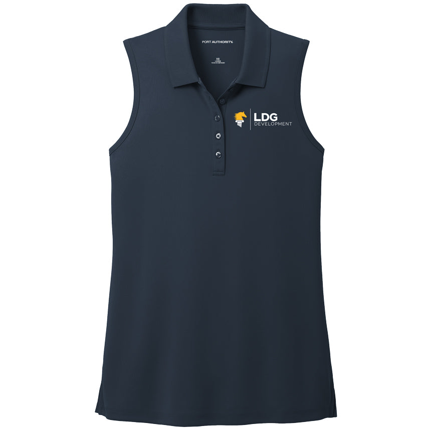 PA Ladies Dry Zone UV Micro-Mesh Sleeveless Polo