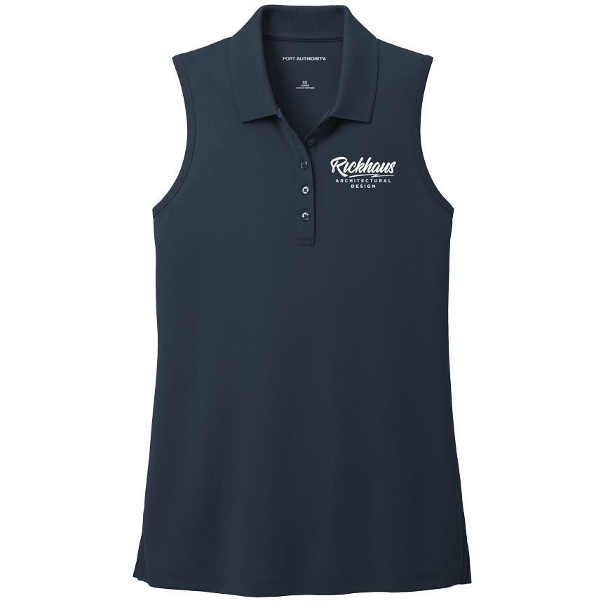 PA Ladies Dry Zone UV Micro-Mesh Sleeveless Polo