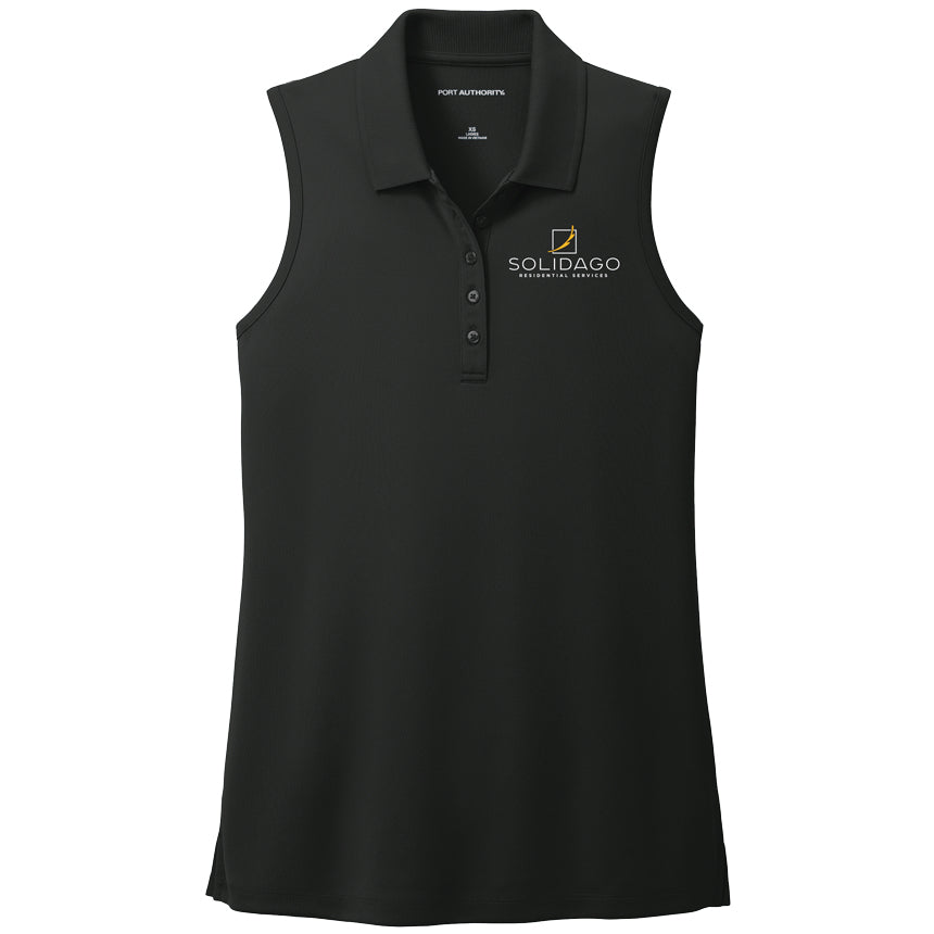 PA Ladies Dry Zone UV Micro-Mesh Sleeveless Polo