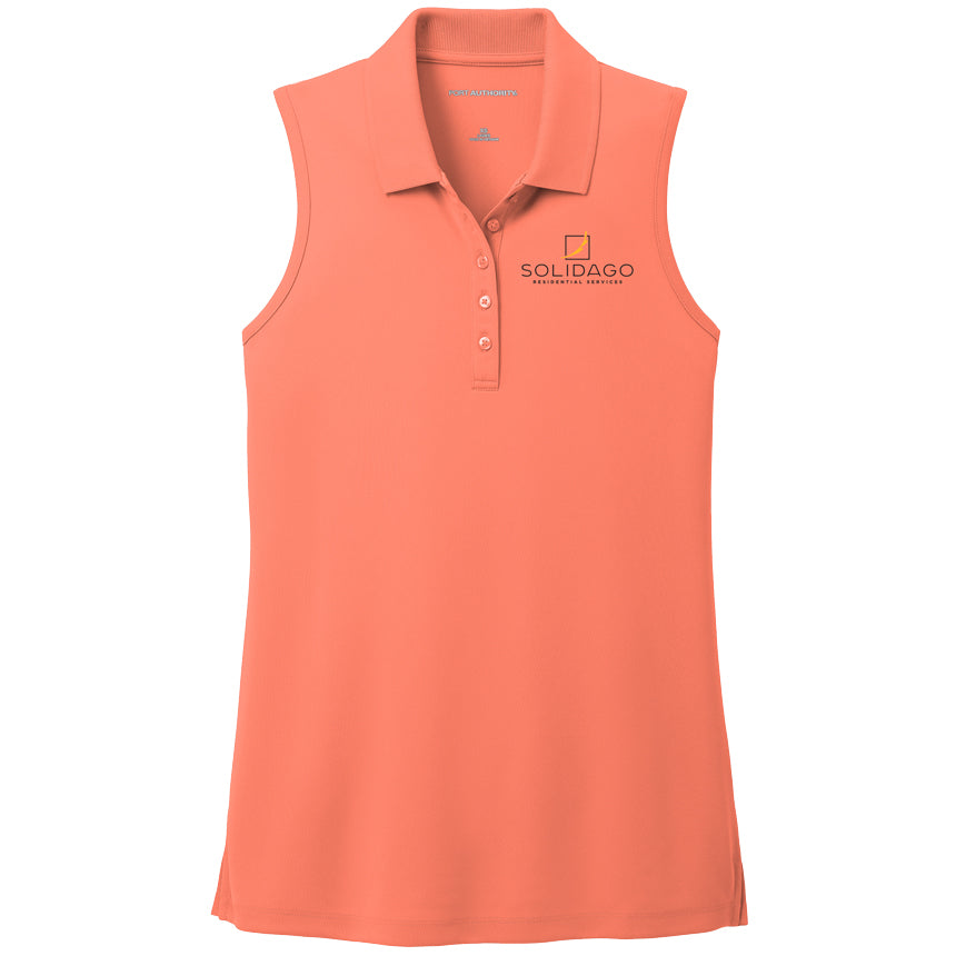 PA Ladies Dry Zone UV Micro-Mesh Sleeveless Polo