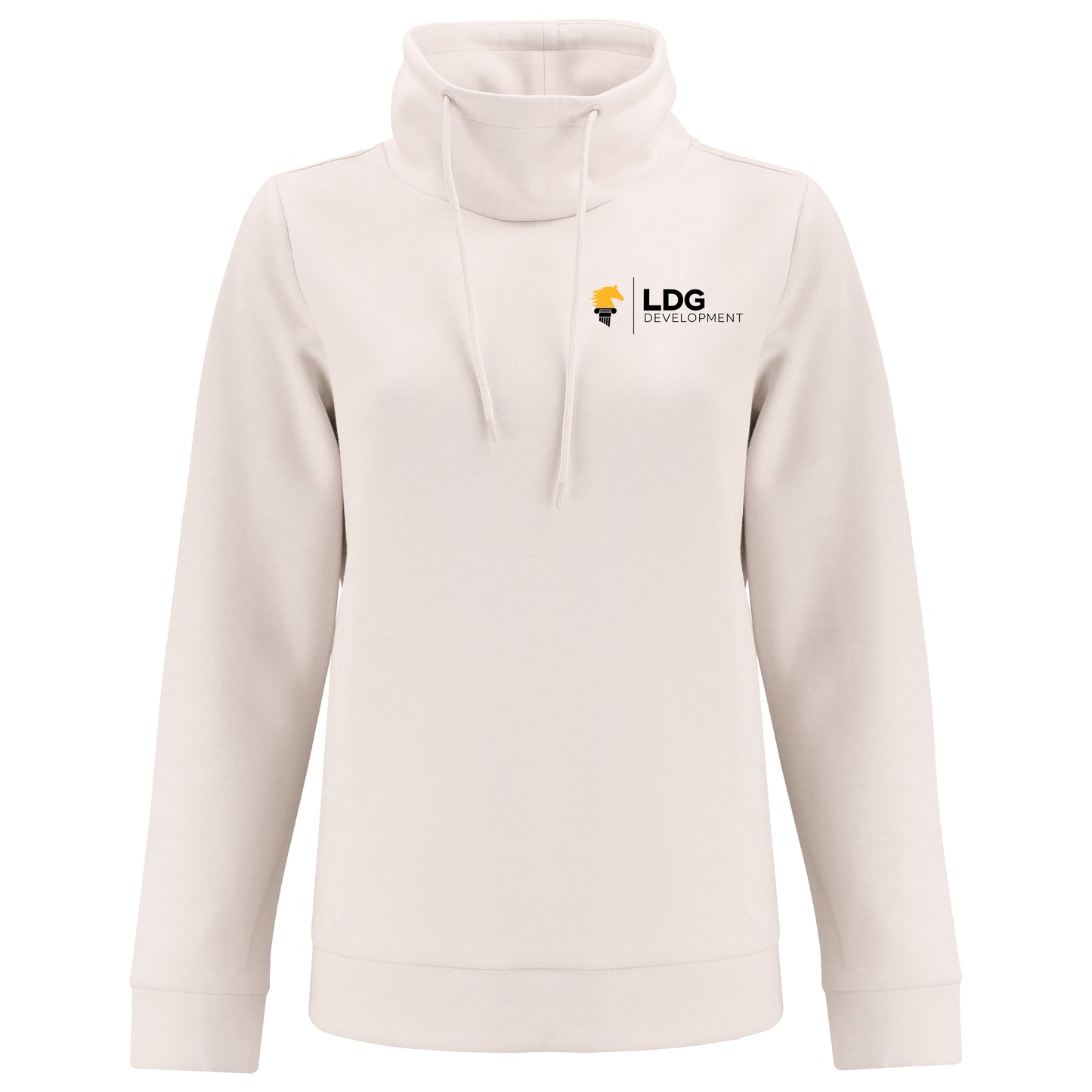 Clique Haven Recycled Womens High Collar Pullover Sweatshirt